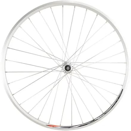 Achterwiel van de fiets met schroefbare vrijloopas Velox