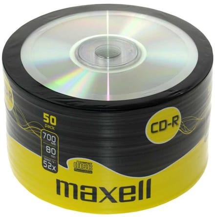 Maxell CD-R 80XL 52x 50 Pack