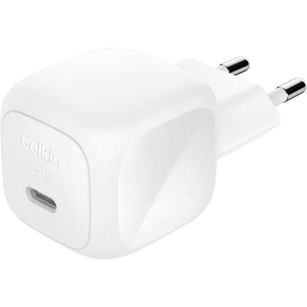 Belkin BoostCharge Compacte USB-C Oplader 45W - Wit