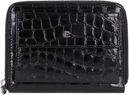 Esquire Nizza Portemonnee RFID-bescherming Leer 15.5 cm - Dames - Horizontaal - schwarz
