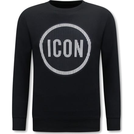 Herentrui ICON - Heren Sweater - Zwart