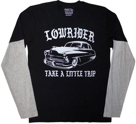 War - Low Rider Longsleeve shirt - S - Zwart/Grijs