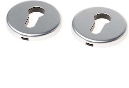 Ami Cilinderrozet Klikrozet - Aluminium - Modern - 60mm - Zilver