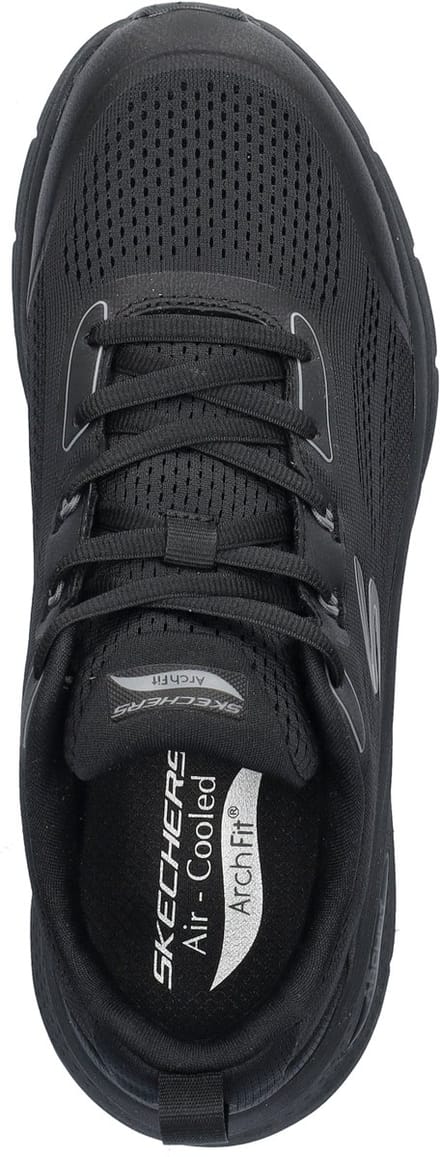 Skechers Arch Fit 3.0 Prawsper Textiel Heren Zwarte Mesh/TPU Sneakers