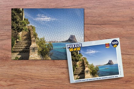Puzzel Stenen - Zee - Trap - Legpuzzel - Puzzel 500 stukjes