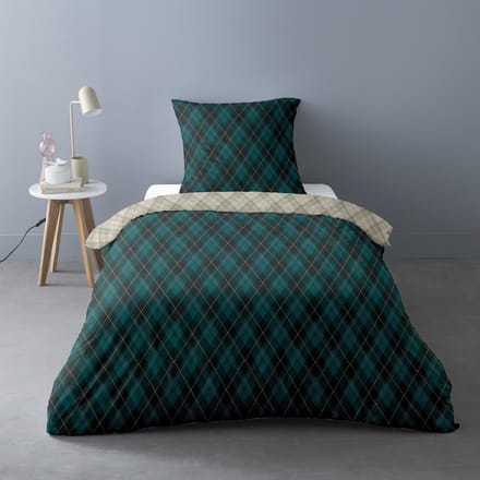 Luxe Flanel dekbedovertrek 1 persoons Nahor