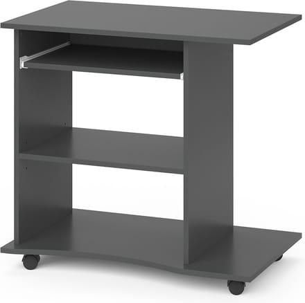 Vicco Harm Bureautafel – 80 x 50 cm Antraciet