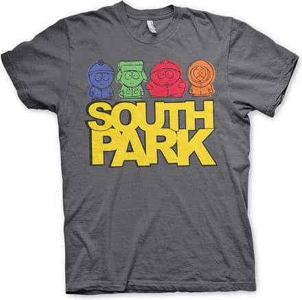 South Park Sketched T-Shirt Dark-Grey-S