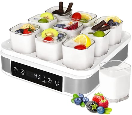Florixa® Yoghurtmaker - Citruspers - Ijsmachine - Wit - ‎32cm x 32cm x 19cm