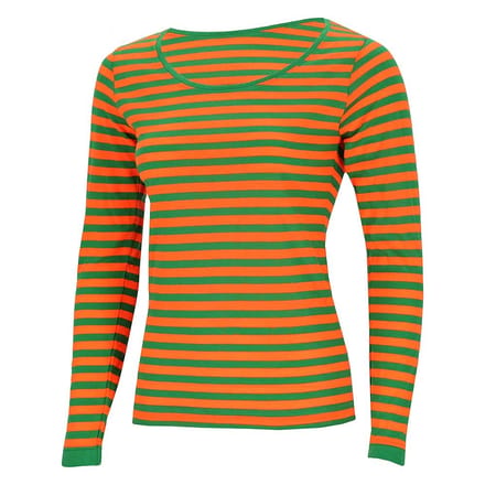 T-Shirt Dames Carnaval - Oranje/Groen - Kruikenstad - S