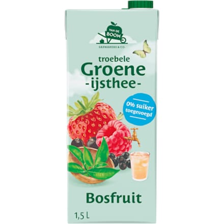 Groene thee bosfruit