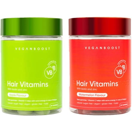 Veganboost Hairvitamin Apple + Watermelon