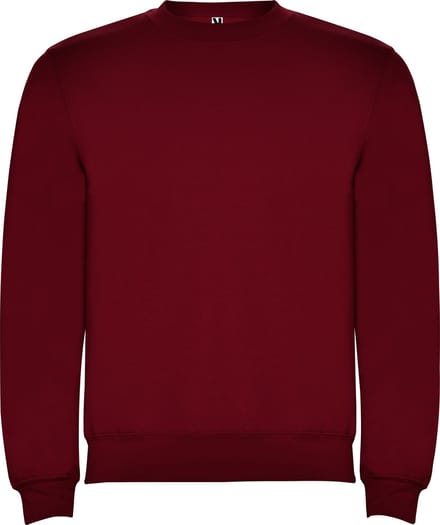 Donker Rode unisex OEKO TEX sweater Classica merk Roly maat L