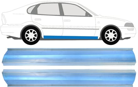 Reparatie dorpel voor Toyota Corolla E10 1991-1998 / Links + Rechts / Set