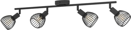 EGLO Sonnino Spot - E14 - 78 cm - Zwart