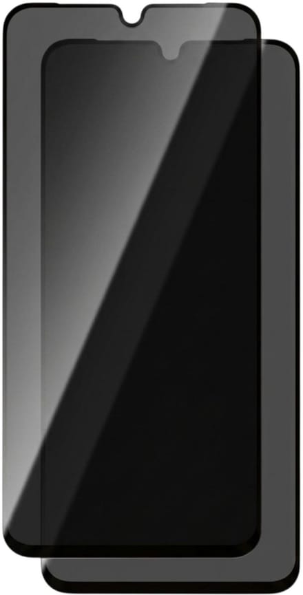 3mk, Screenprotector Gehard Glas geschikt voor Galaxy A17 / A16 Anti-spy, Transparant zwart