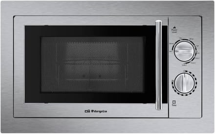 Inbouw magnetron met grill, 20 liter, 800W en 9 standen