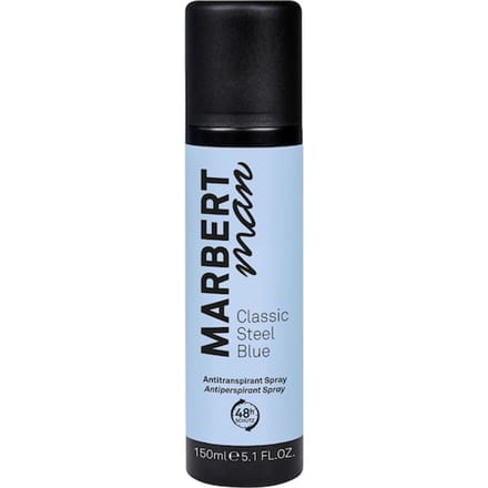 Marbert Man Classic Steel Blue Antitranspiratiespray Deodorants & antitranspirants Heren 150 ml