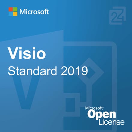 Microsoft Visio 2019 Standard, Open License