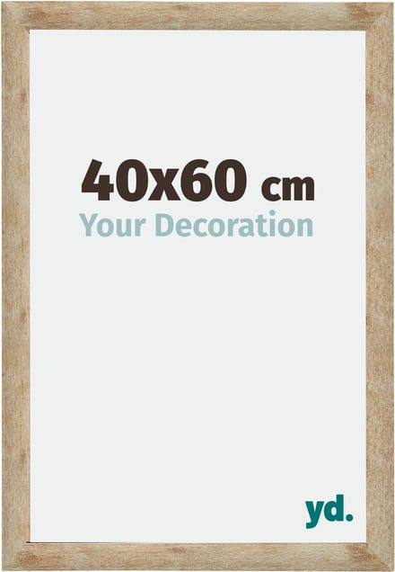 Your Decoration - Fotolijst 40x60 cm - MDF - Goud - Catania