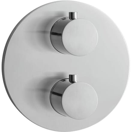 Herzbach DEEP iX concealed thermostat round for 3 consumers 17.503055.1.09