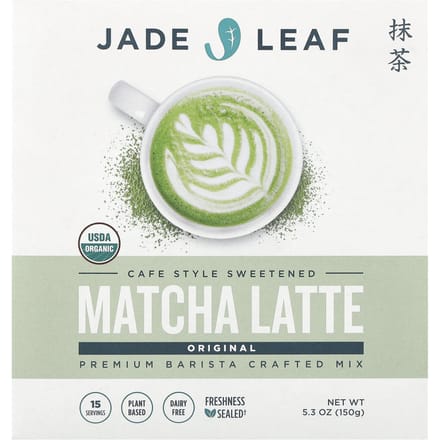 Jade Leaf Matcha, Matcha Latte, Origineel, 150g (150 gram) beige