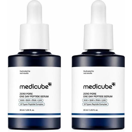 medicube Zero Pore One Day Peptide Serum 30ml DUO