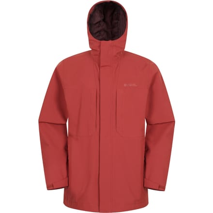 Mountain Warehouse Heren Ridge Waterdichte Jas (Roest)