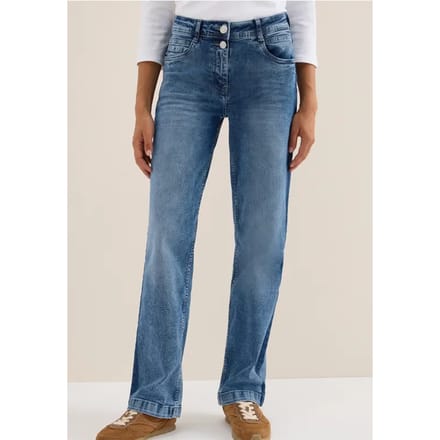 Jeans met gallonstrepen