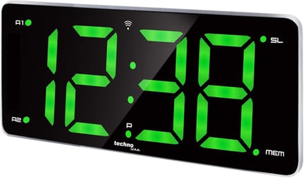Radio gestuurde wekker met AM/FM radio en Snooze functie