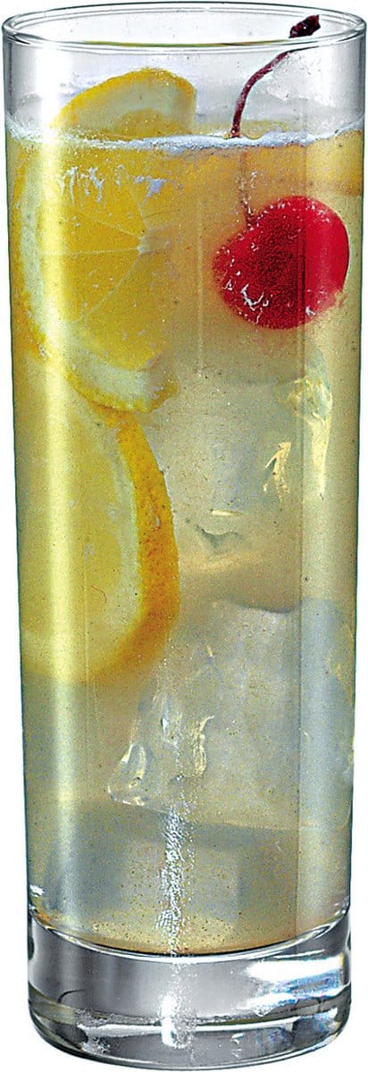 Bormioli Rocco longdrinkglazen - set 6x stuks - 305 ml - glas - transparant