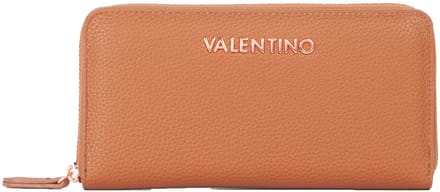 VALENTINO Portemonnee Scarlett Re Zip Around Wallet Cuoio Lichtbruin