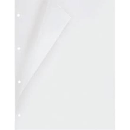 FolderSys Premium dossierkaft, A4, max. 40 vel, B 240 x H 315 mm, geperforeerd, open aan bovenzijde & aan geperforeerde rand, documentveilig, PE, transparant, 10 st.
