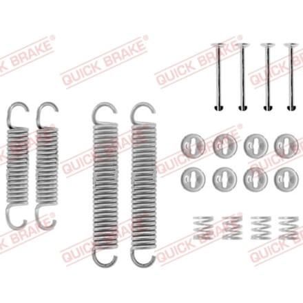 Toebehorenset, remschoenen QUICK BRAKE 105-0601
