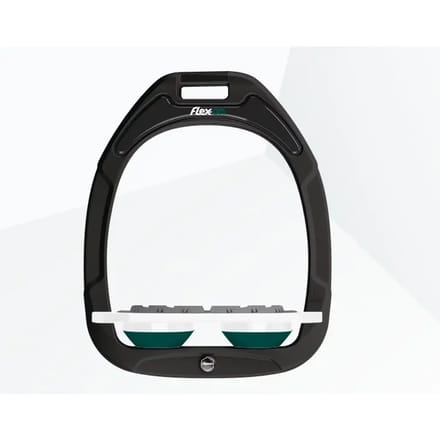 Plat Grip Zwart/Wit/Groen Flex-On Green Composite
