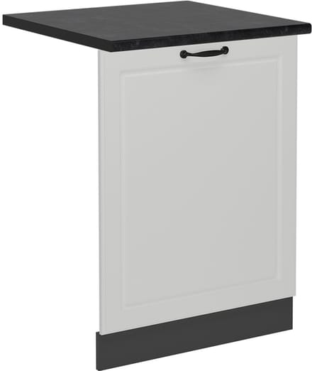Vicco R-Line Vaatwasserfrontpaneel – 60 cm, WB Antraciet Wit Landhuis