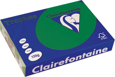 Clairefontaine Trophée Intens A4 dennengroen 120 g 250 vel