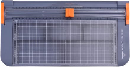 Papier Snijmachine - Rolsnijder Ambacht - Documenten Snijden - Multi-functionele Box - 31cm Snijlengte - Wit