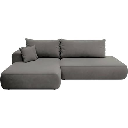 Hoekbank met slaapfunctie Fermizzi links chenille | Selsey Design