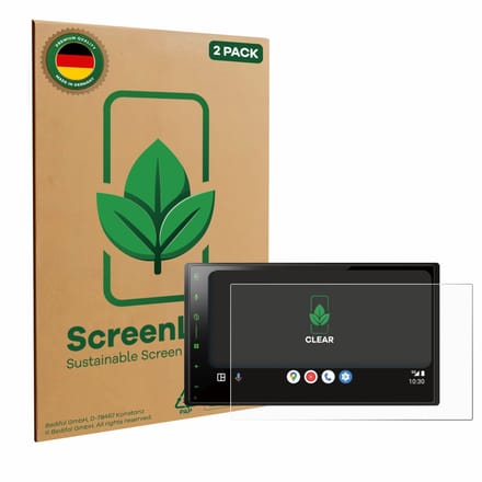 2 Stuks Screenprotector voor Pioneer SPH-DA77DAB - Hoogwaardige Beschermfolie transparant