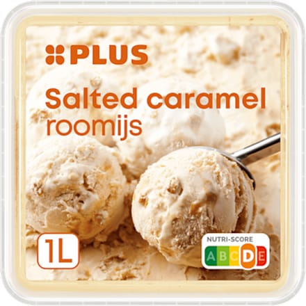 Roomijs salted caramel 1000ml