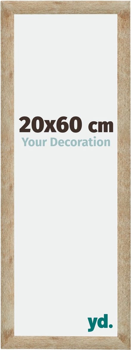 Your Decoration - Fotolijst 20x60 cm - MDF - Goud - Catania