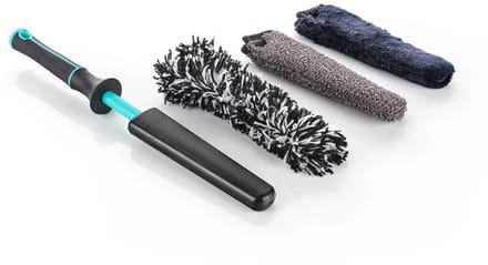 Detail Factory - Wheel Brush Set Mini - Teal/Black