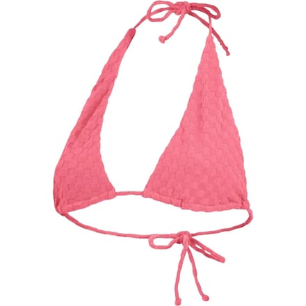 Speedo Dames/Dames Bikinitop met gestructureerde driehoekige cups (Lichtroze)
