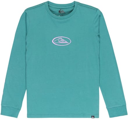Quiksilver Evo Quik Rituals T-shirt Met Lange Mouwen Groen 16 Years Jongen