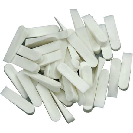 Vorel - Grote Tegelwiggen - 37 x 7mm - 50 stuks - Kunststof