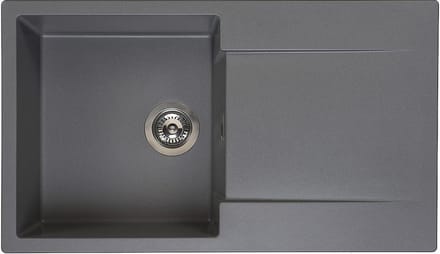 Reginox Amsterdam 10 spoelbak 86x50cm Grey Silvery R30936