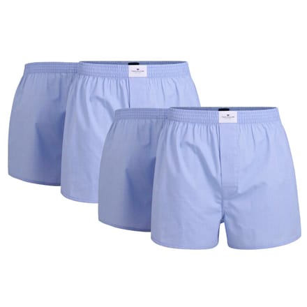 Tom Tailor Geweven boxershorts Verpakking van 4