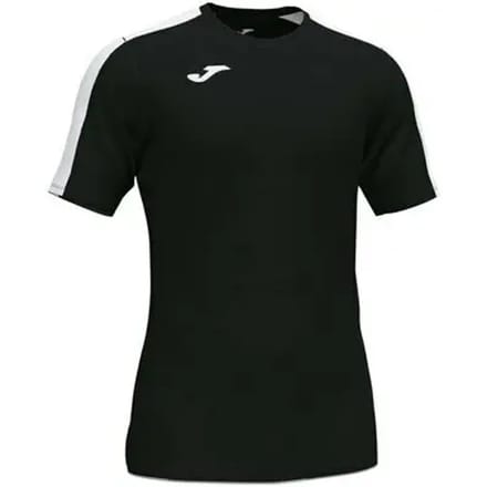 Joma Academy III Shirt Korte Mouw Kinderen - Zwart / Wit | Maat: 152