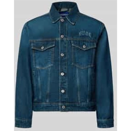 Regular fit jeansjack van puur katoen model 'Dex'